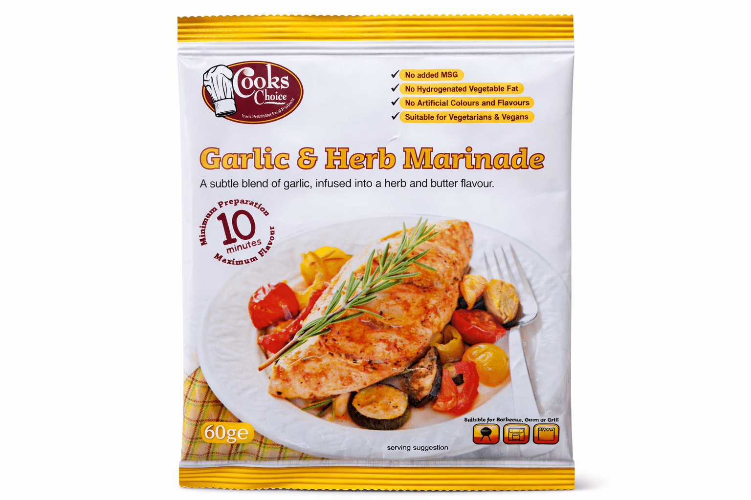 Cooks Choice Garlic & Herb Marinade