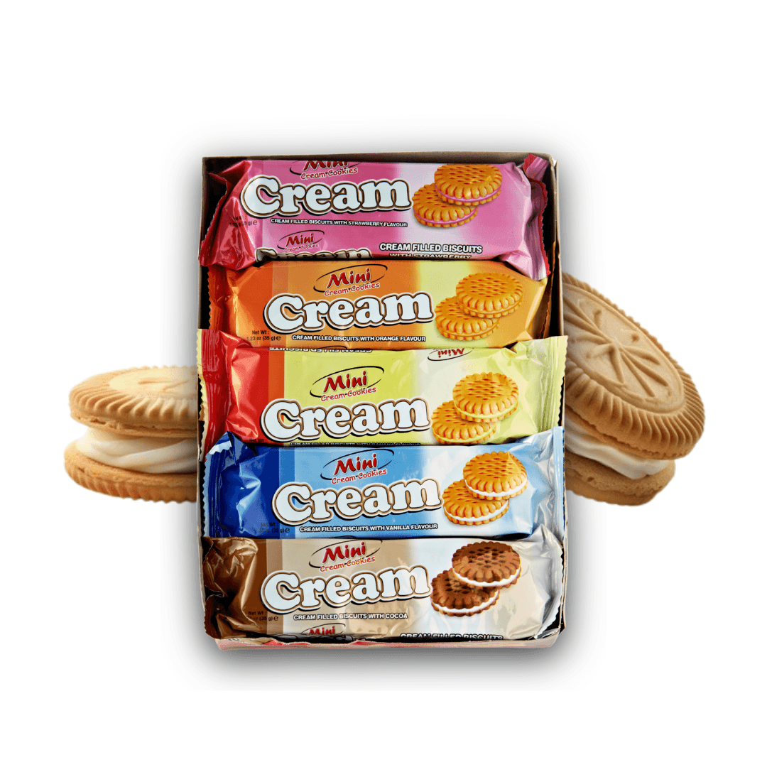 Mini Cream Sandwich Cookies